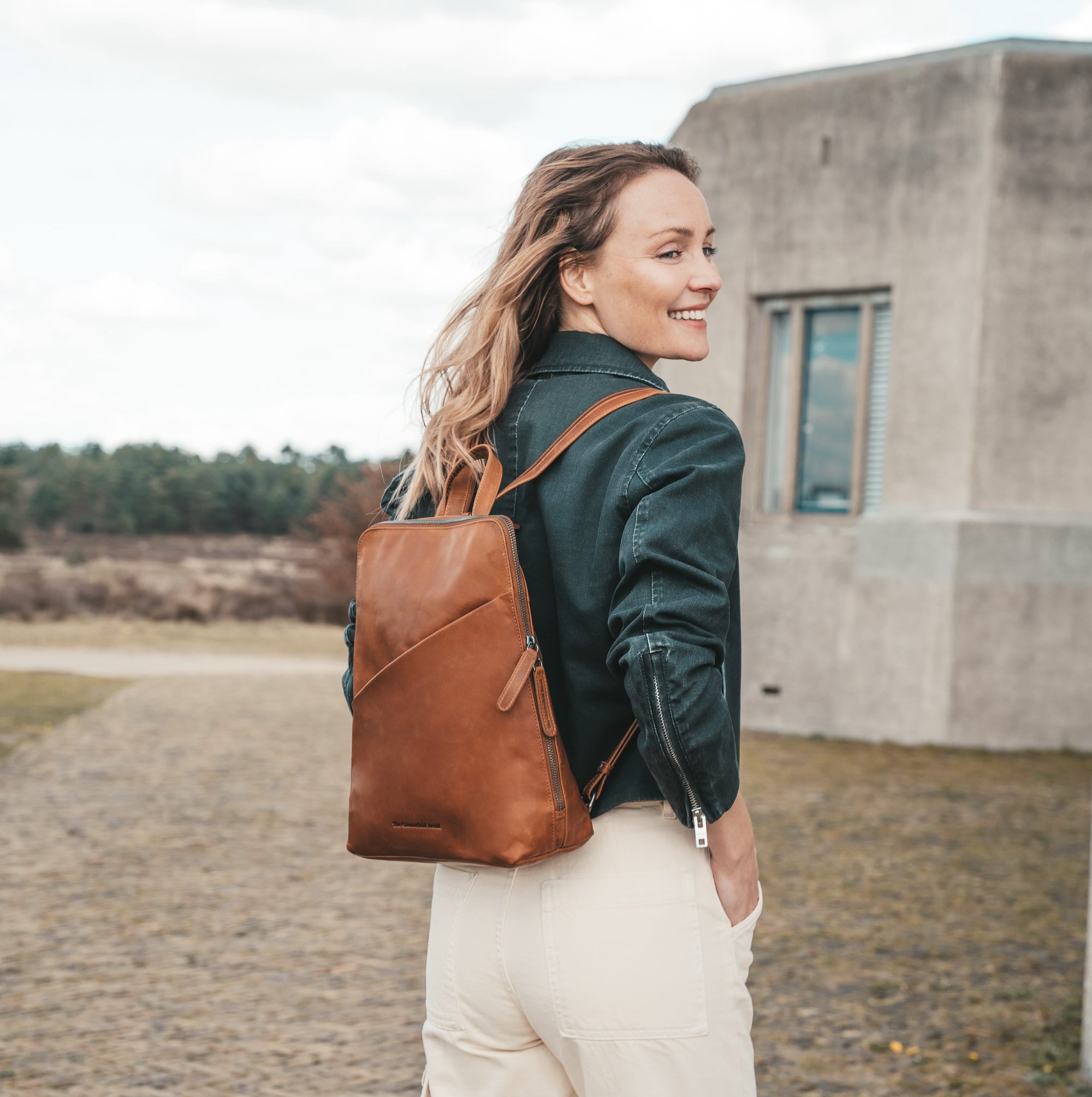 Leather Backpack for Women