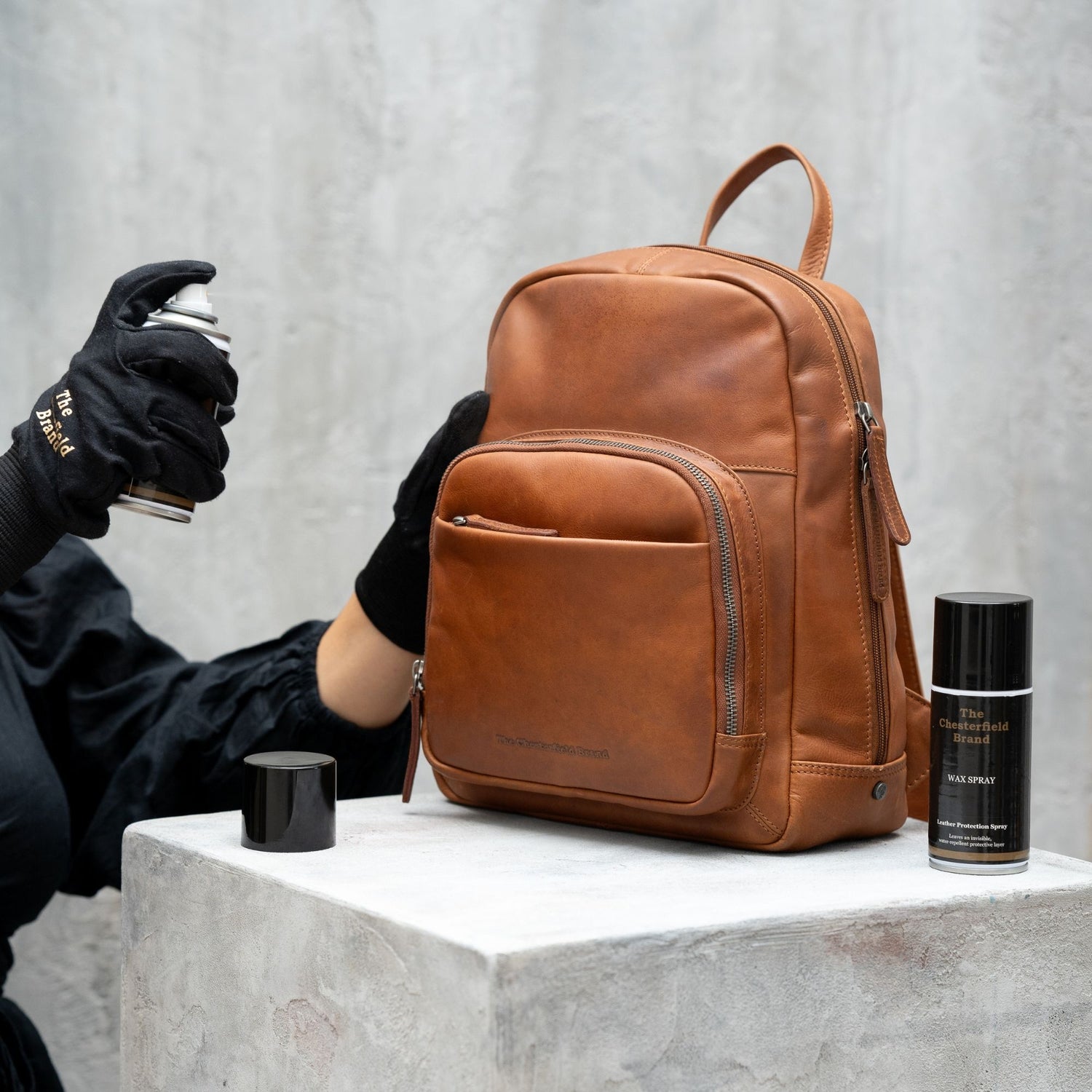 care of leather backpack Leather Care Wax Spray