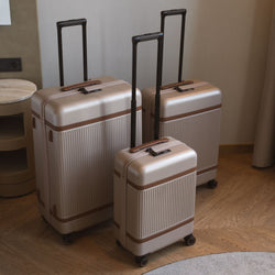 Suitcase Set Champagne Zuna