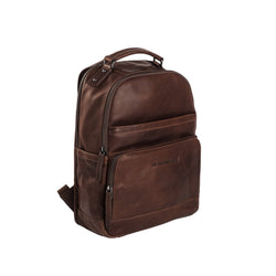 british made leather backpack Small Portrait with a 25mm Volume Boost, Full Inner Slip Pock The Satchel Co. (INT'L) Our COO Zatchels Handmade Leather City Backpack