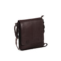 Leather Crossbody Bag Brown Bodin