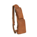 Leather Sling Bag Cognac Logan
