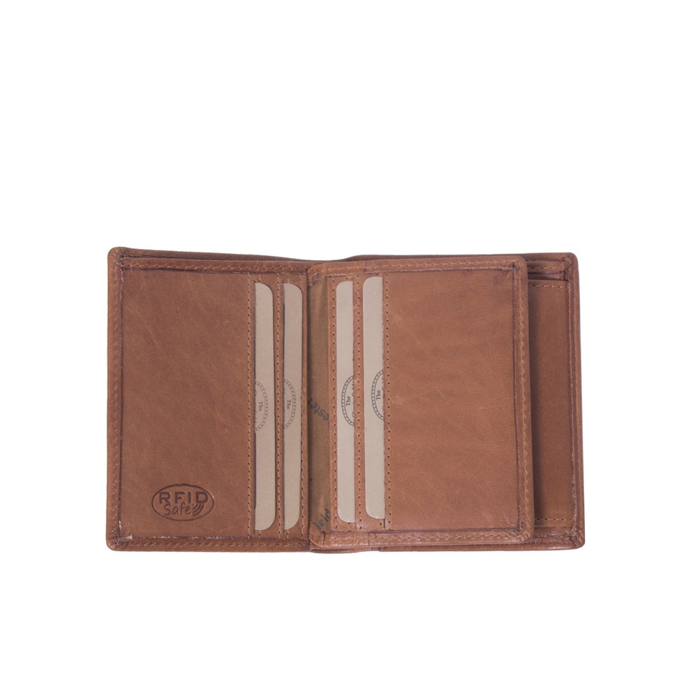 Leather Wallet Cognac Hereford