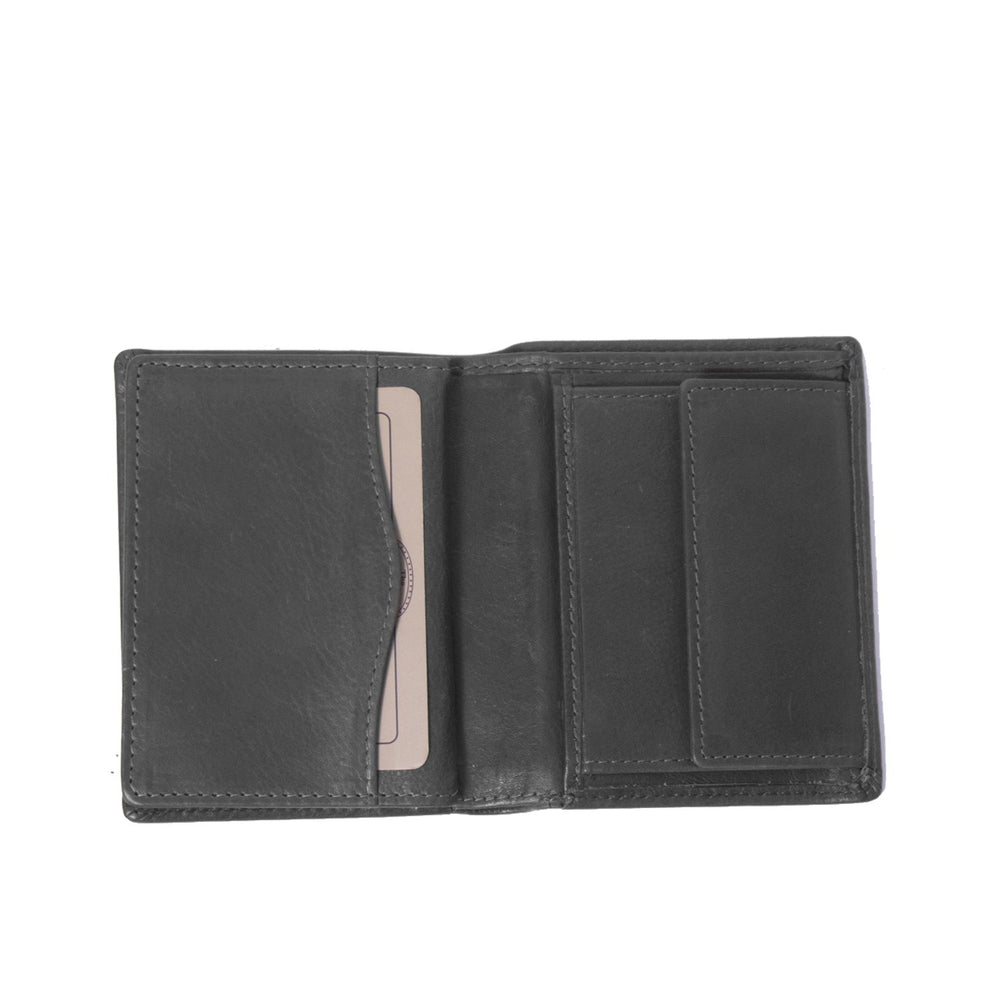 Leather Wallet Black Hereford