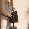 Leren Schoudertas Bruin Amelia