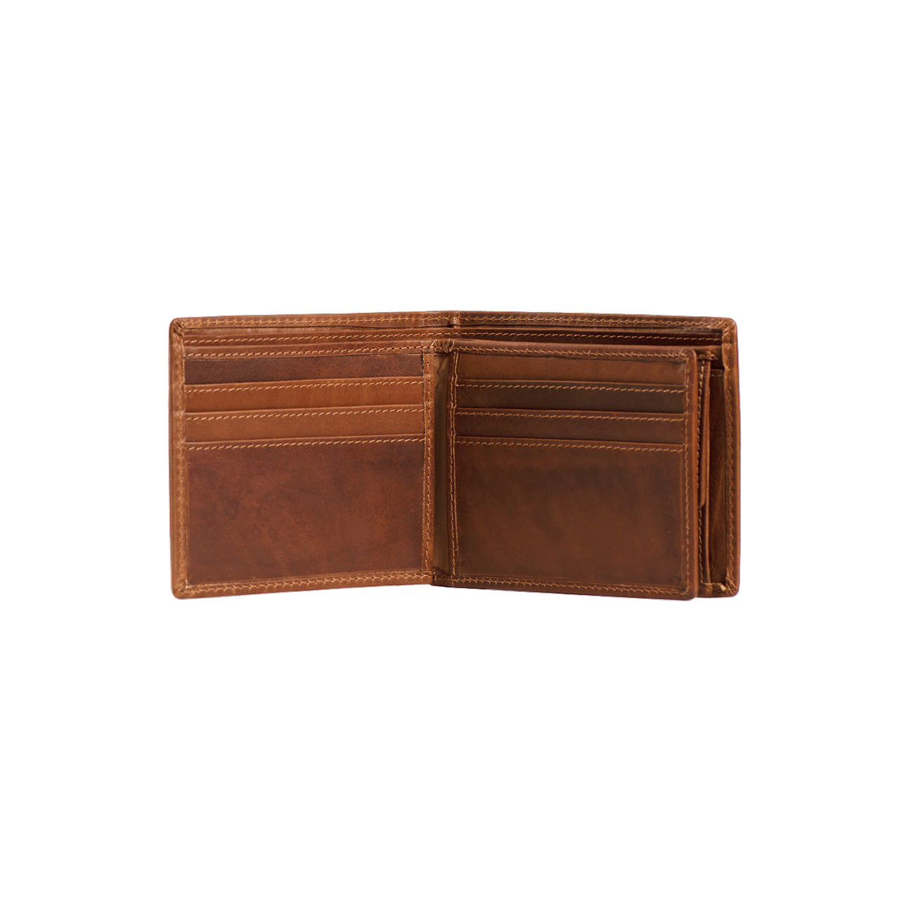 Leren Portemonnee Cognac Ralph 