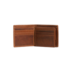 Leren Portemonnee Cognac Ralph 