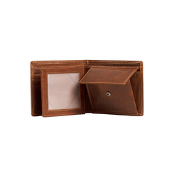 Leren Portemonnee Cognac Ralph 