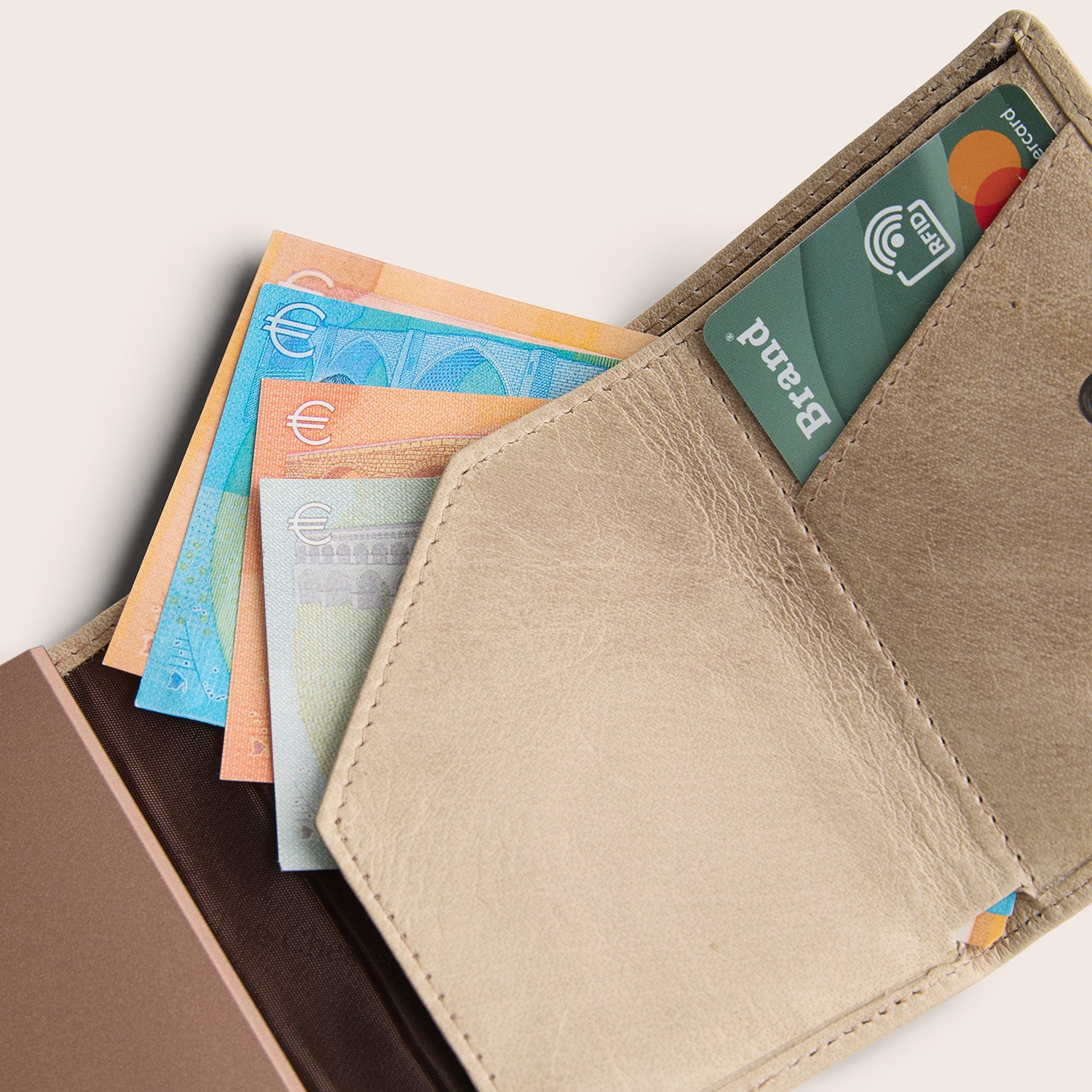 Leather Card Holder Off White Paris