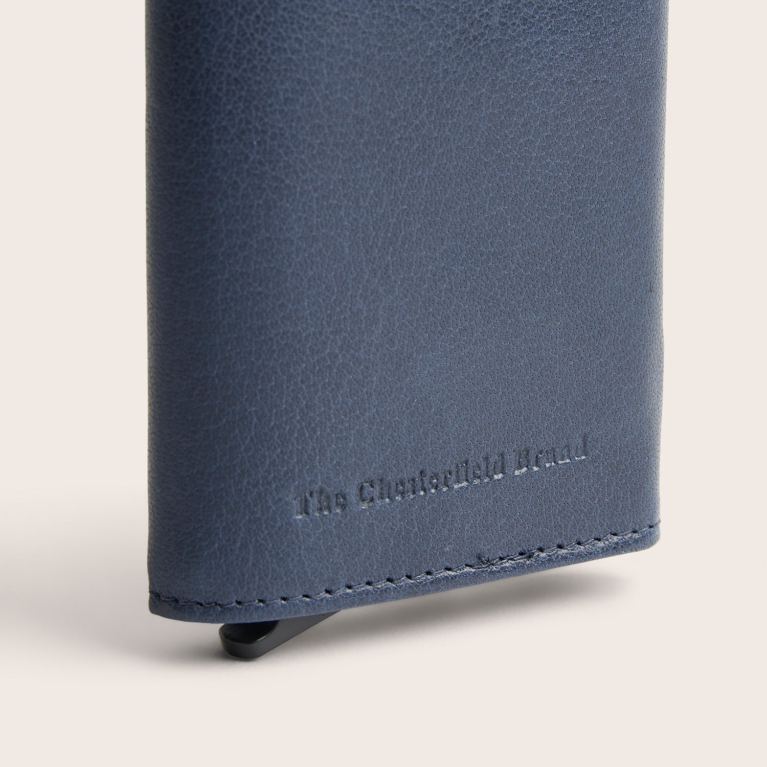 Leren Pasjeshouder Navy Paris