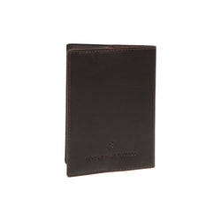 Gift Set Leather Card Holder Brown Leicester