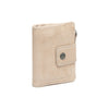 Leather Wallet Beige Mavona