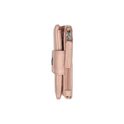 Leren Portemonnee Vintage Rose Mavona