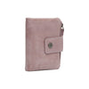 Leather Wallet Lavender Lilac Mavona