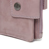 Leather Wallet Lavender Lilac Mavona
