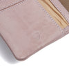 Leather Wallet Lavender Lilac Mavona