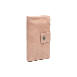 Portefeuille en Cuir Rose Vintage Fresno