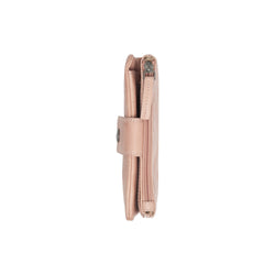 Portefeuille en Cuir Rose Vintage Fresno