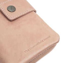 Portefeuille en Cuir Rose Vintage Fresno
