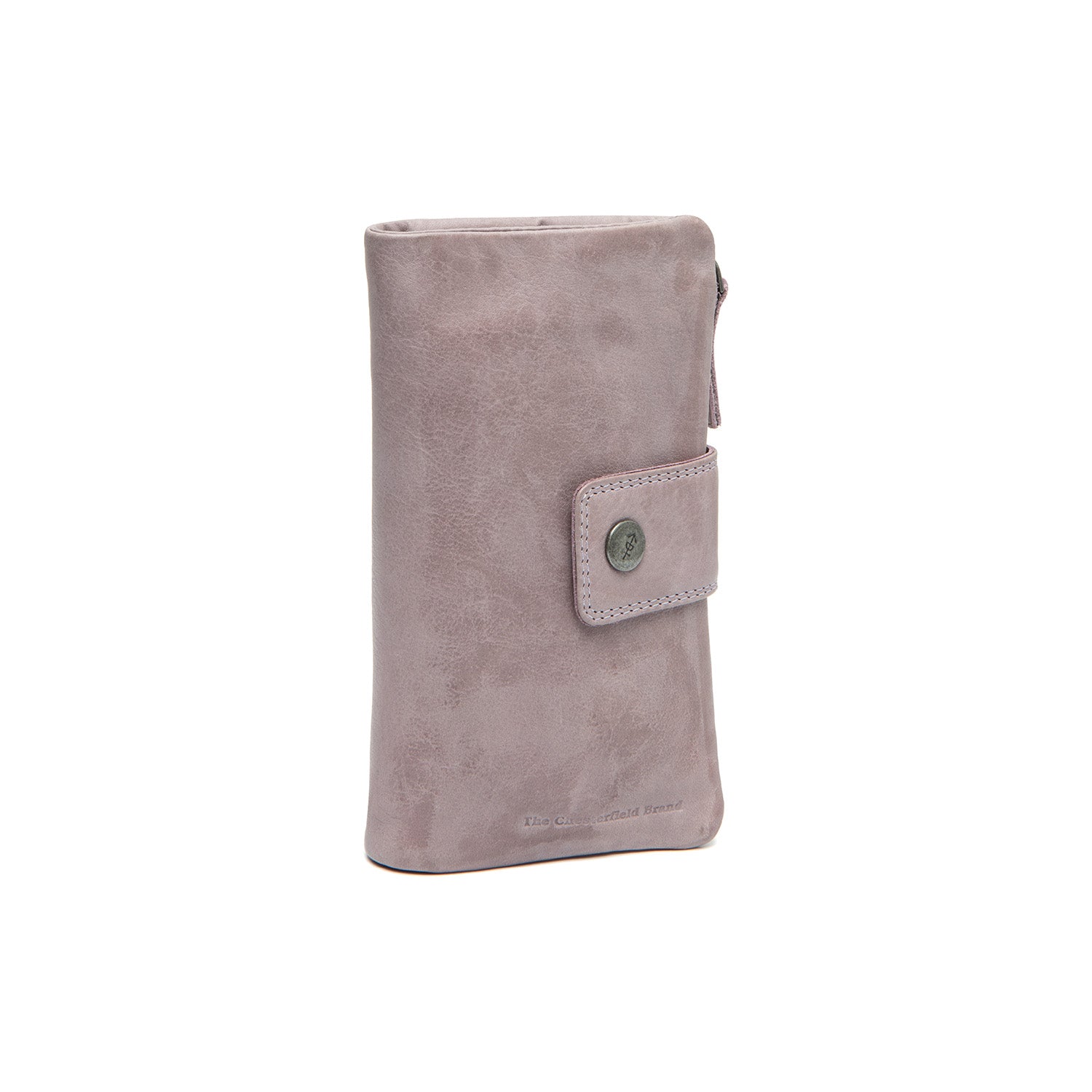 Leather Wallet Lavender Lilac Fresno