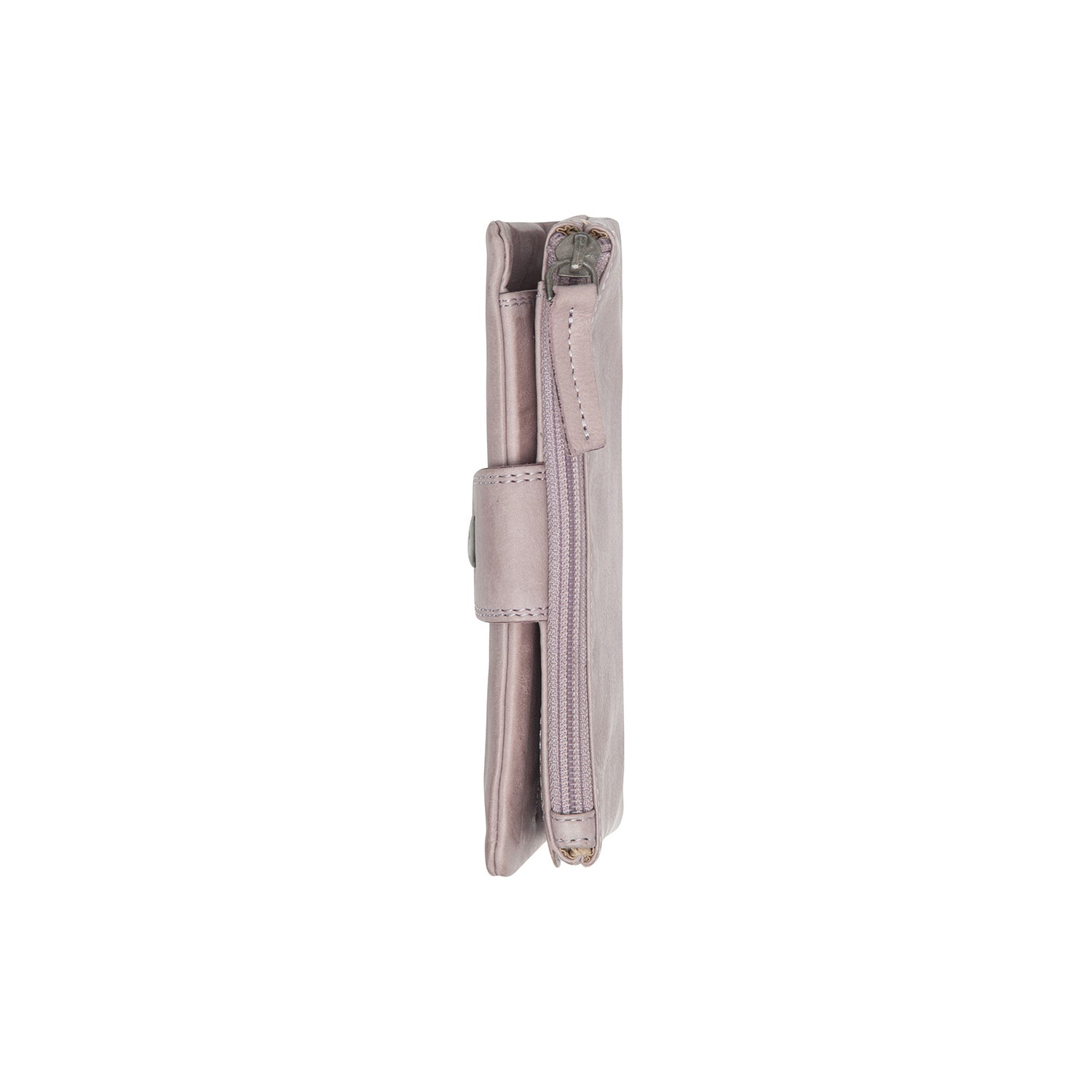 Leather Wallet Lavender Lilac Fresno