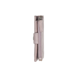 Portefeuille en Cuir Lilas Lavande Fresno