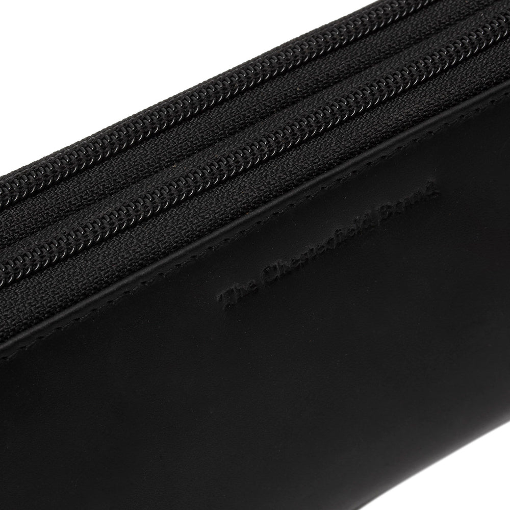 Leder Geldbörse Schwarz Hadley