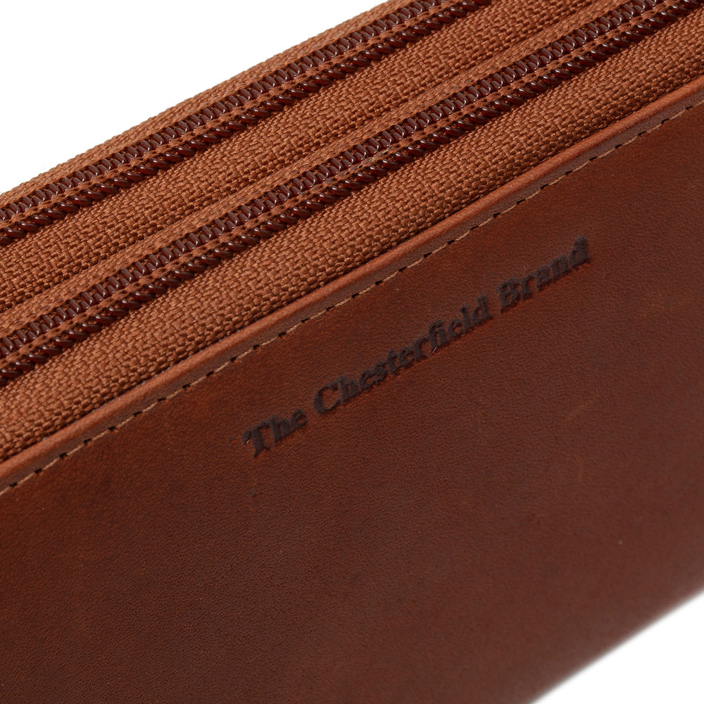 Leder Geldbörse Cognac Hadley