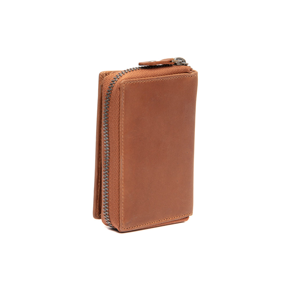 Leder Geldbörse Cognac Osum
