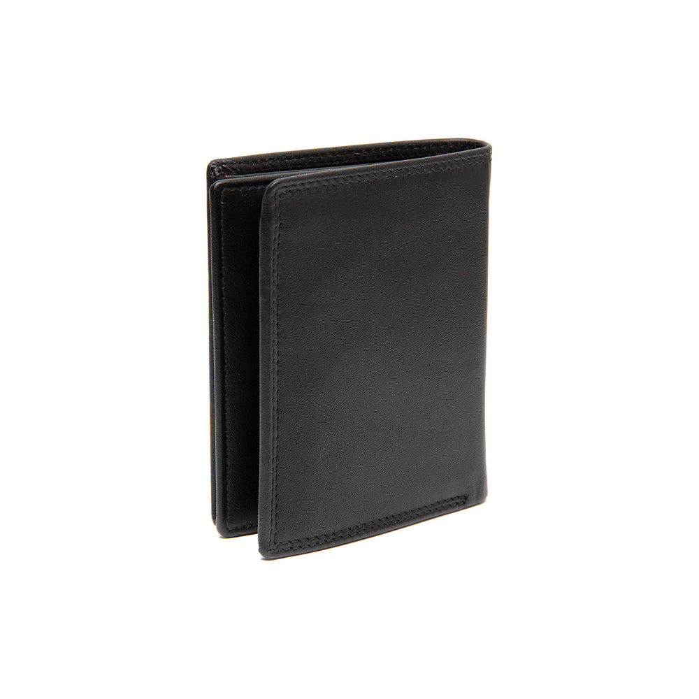 Leather Wallet Black Vincent