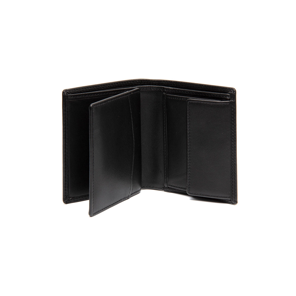 Leather Wallet Black Vincent