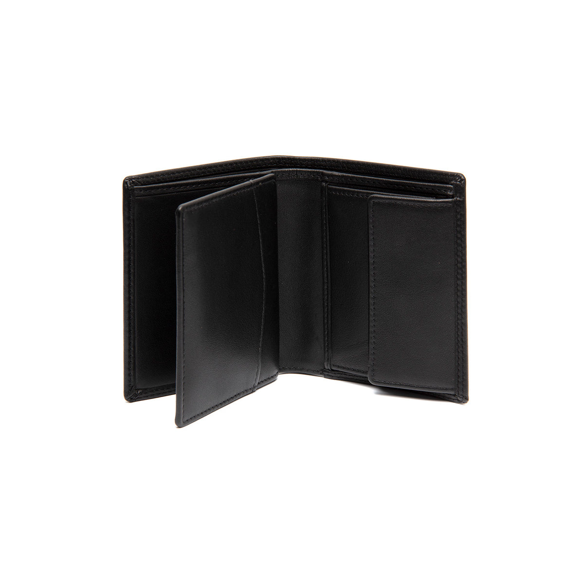 Leather Wallet Black Vincent