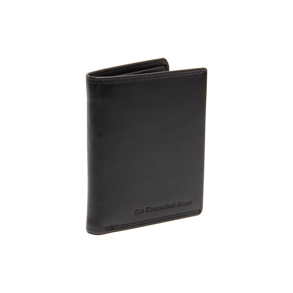 Leather Wallet Black Vincent