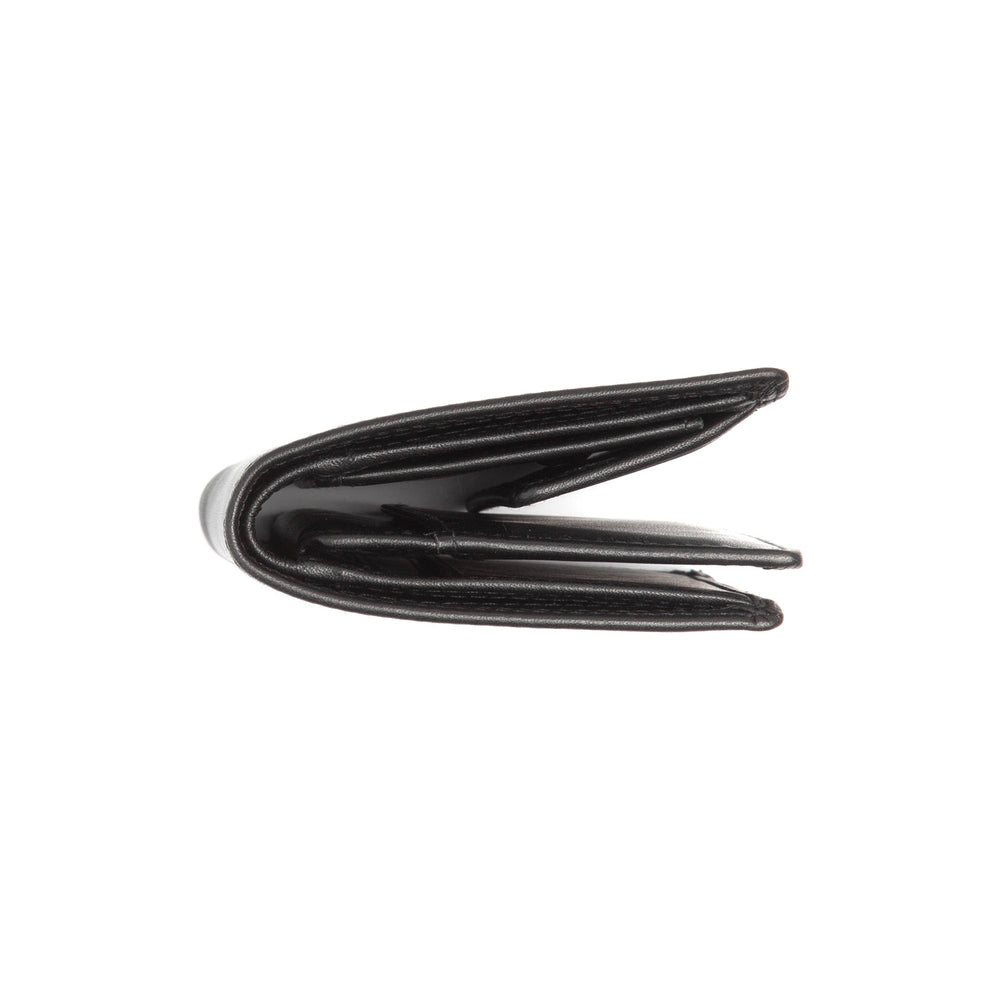 Leather Wallet Black Vincent