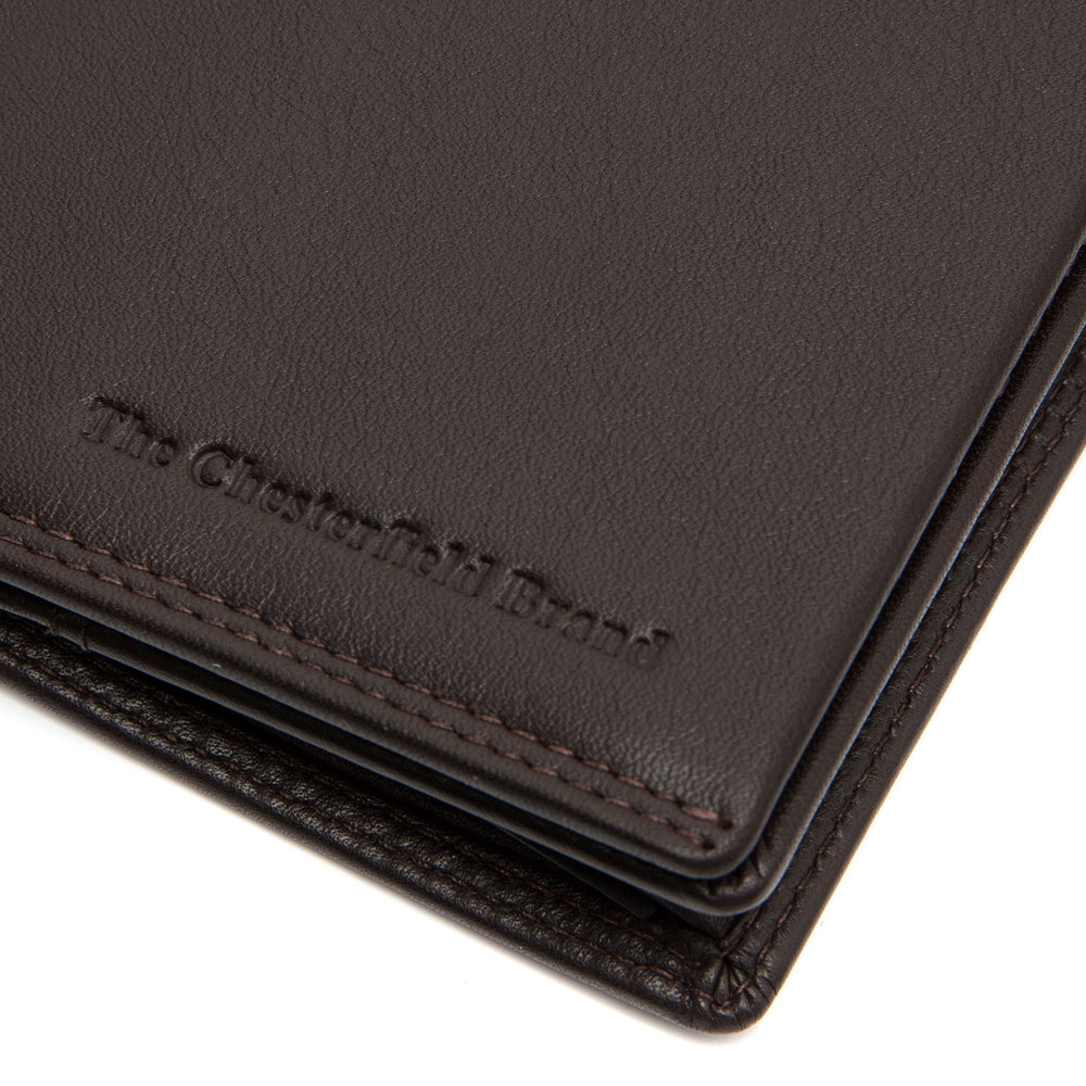 Leather Wallet Brown Vincent