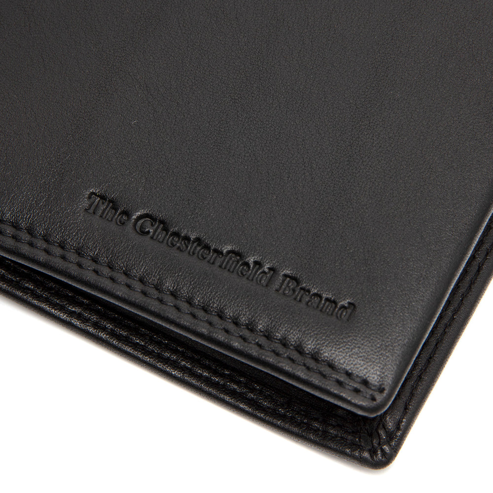 Leder Geldbörse Schwarz Hanson