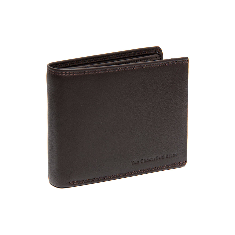 Leder Geldbörse Braun Hendrick