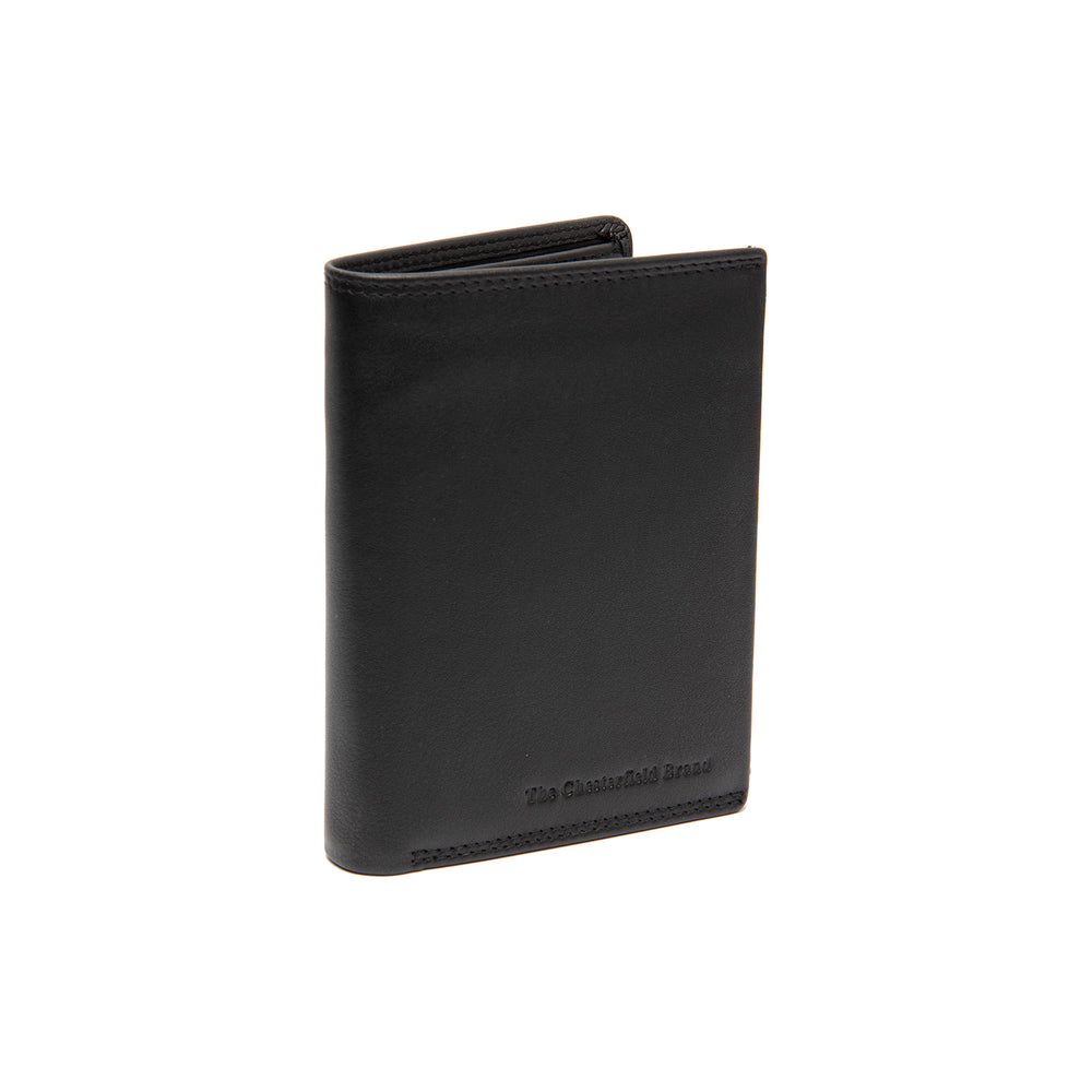 Leder Geldbörse Schwarz Leroy