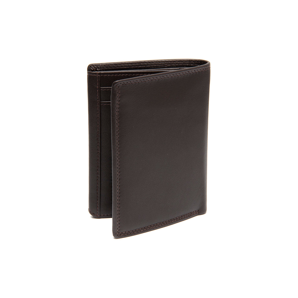 Leder Geldbörse Braun Leroy