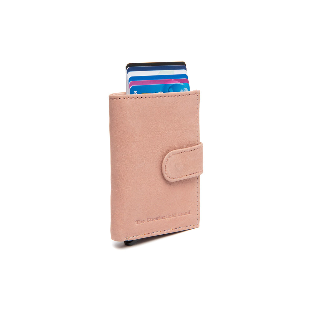 Leather Card Holder Vintage Rose Torola