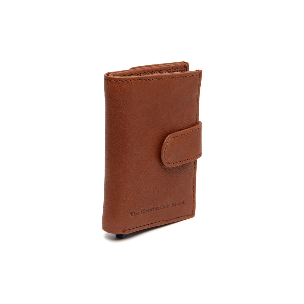 Leather Card Holder Cognac Torola