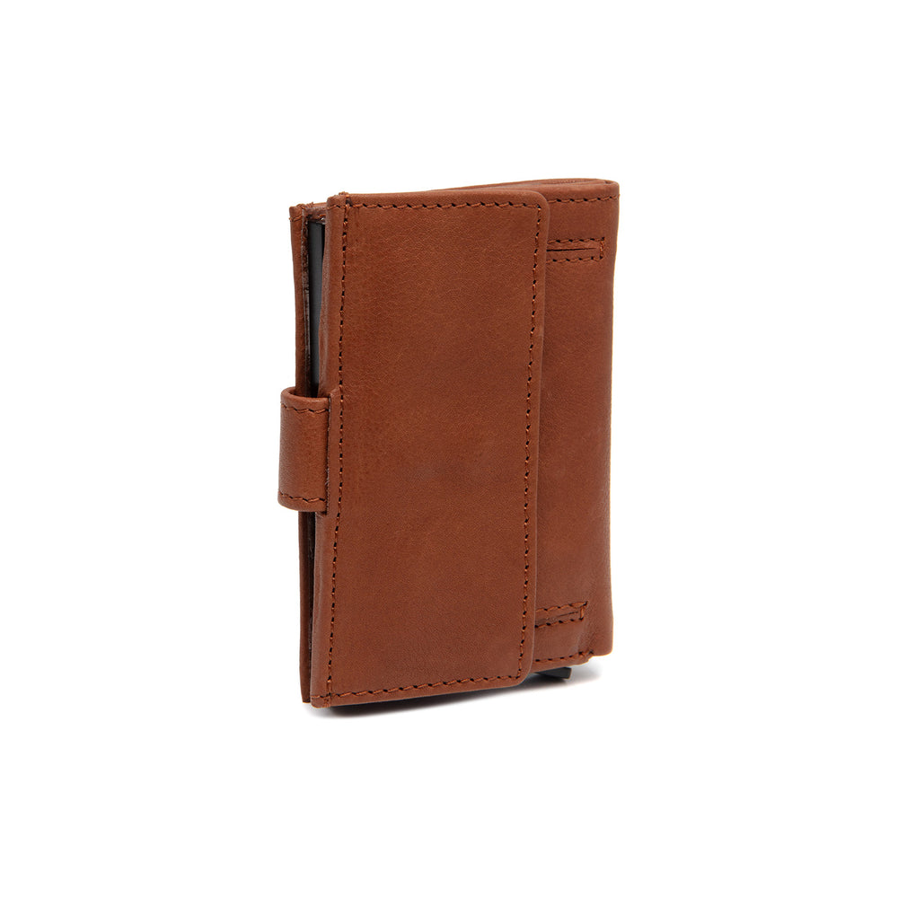 Leather Card Holder Cognac Torola