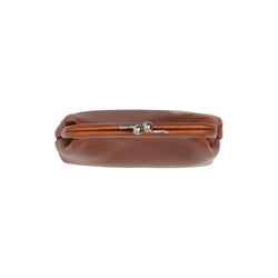 Leather Wallet Cognac Nera