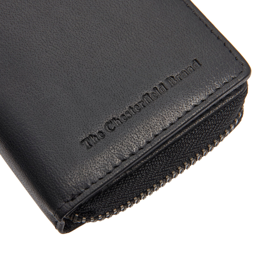 Leather Wallet Black Sionel
