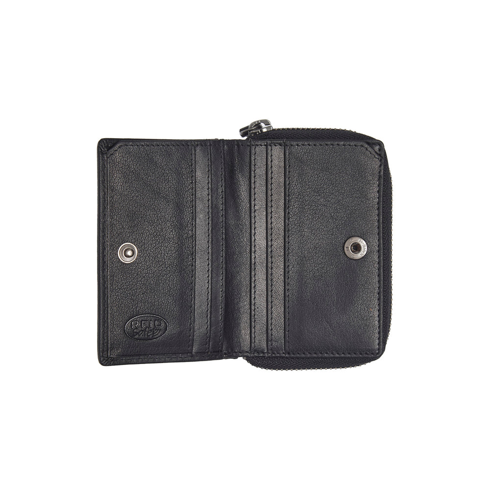 Leather Wallet Black Sionel