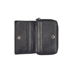 Leather Wallet Black Sionel