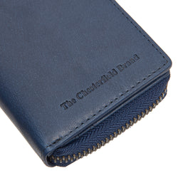 Leather Wallet Navy Sionel