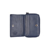 Leather Wallet Navy Sionel