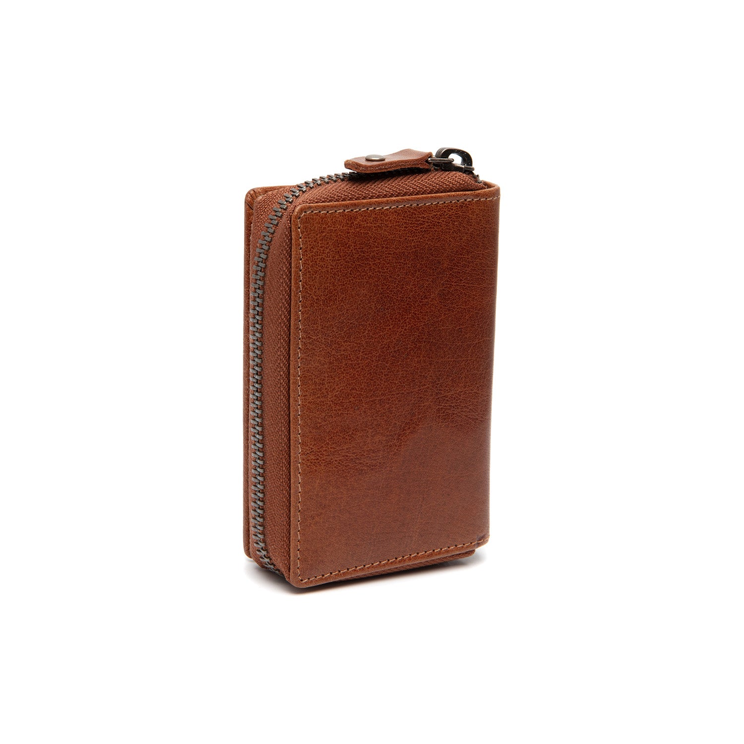 Kompakte Vintage-Damenbrieftasche aus Leder in Kompakte Vintage-Damenbrieftasche aus Leder in