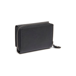 Leather Wallet Black Rimili